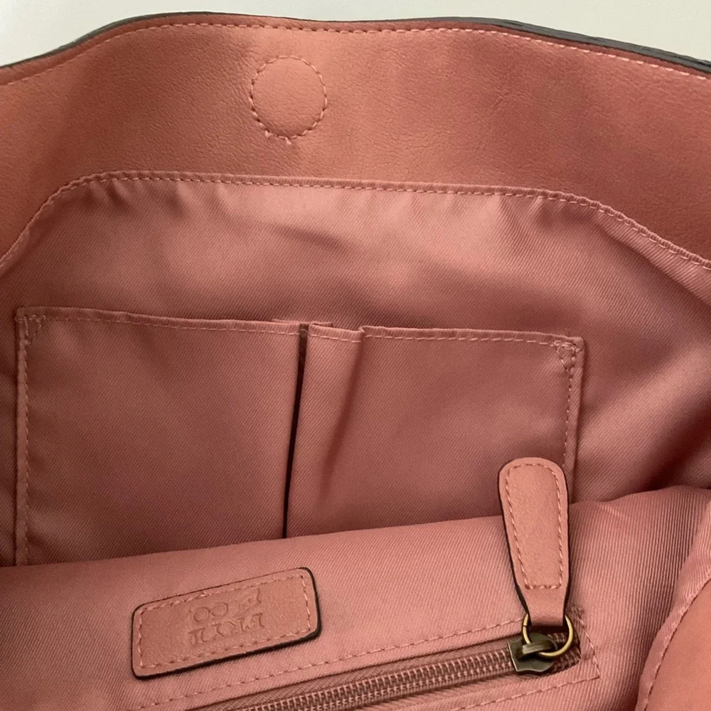 FRYE, EUC pink shoulder bag - Picture 9 of 12